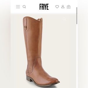 Frye Melissa Medallion Inside Zip Tall Boots